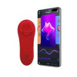 Вибратор в трусики Magic Motion Funtown Caleo, 9 см, с магнитной розой