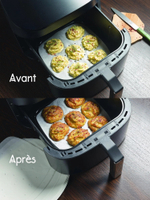 Бумага для выпечки перфорированная в листах Patisse 23х23 см, 20 шт