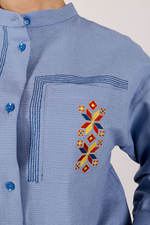 Блузка с чувашской вышивкой