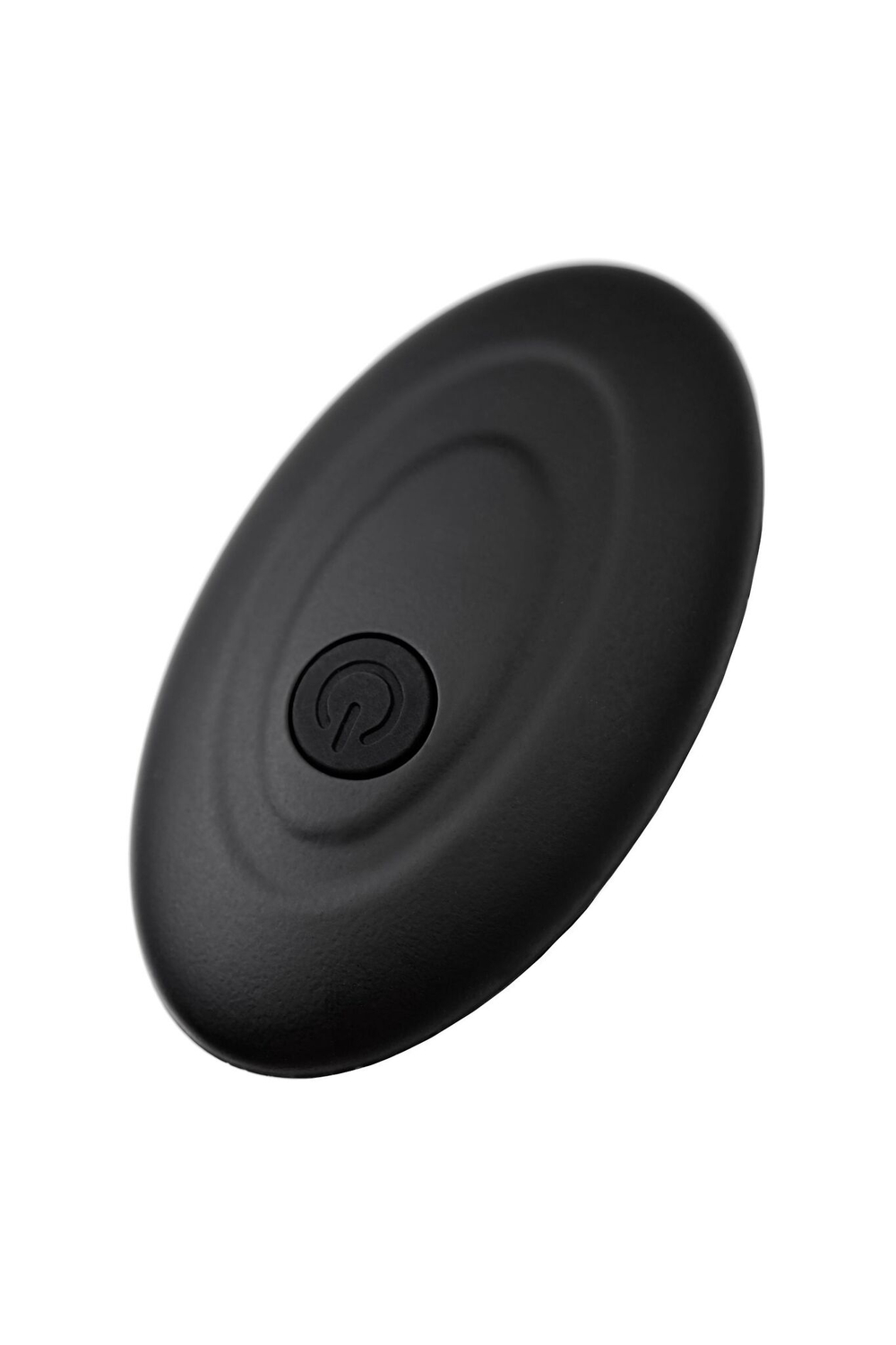 Черная перезаряжаемая вибропуля с пультом ДУ RealStick CALIBER (Цвет: черный)