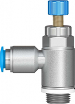 Дроссель с обратным клапаном Festo GRLA-1/4-QS-6-RS-D