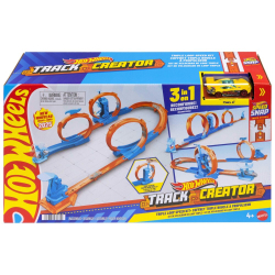 Hot Wheels - THREE RACING TRACKS + машинка JDW39