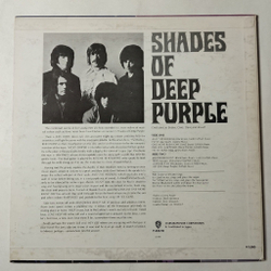 Винтажная виниловая пластинка LP Deep Purple Shades Of Deep Purple (Japan 1974) (No Obi) Hey Joe