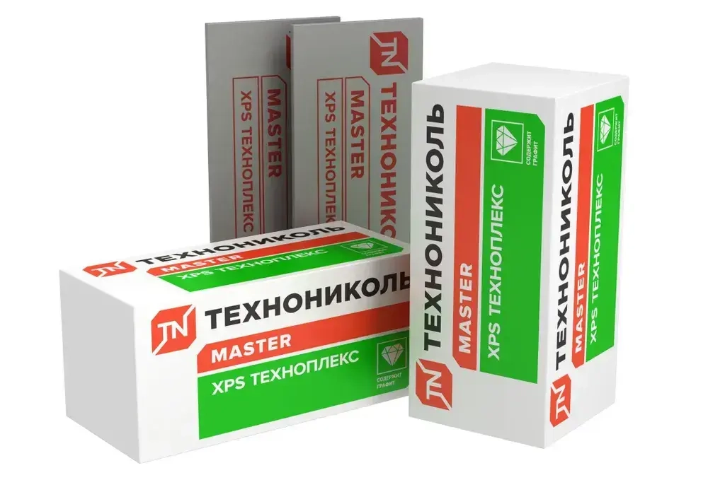 Утеплитель ТЕХНОНИКОЛЬ ТЕХНОПЛЕКС CARBON ECO экструдированный пенополистирол 50х585х1185мм (24 плиты)16.8 м2