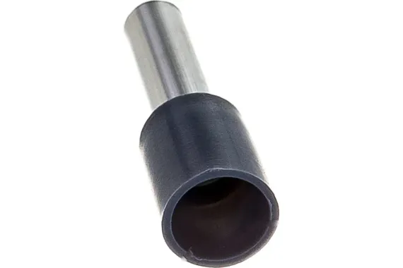 Наконечник Navigator Е 4,0-9 втулочный изолированный серый (упаковка 100шт) 38571