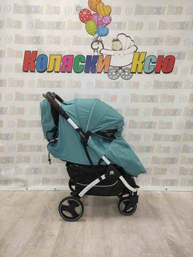 Коляска прогулочная Baballo Future 2024 бирюзовая (белая рама)
