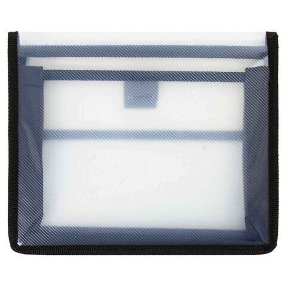 Папка для тетрадей ЮНЛАНДИЯ А5, 2 отделения, пластик, клапан на липучке, "Fireball", 270144