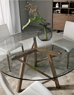 Дизайнерский стол EDGE GLASS