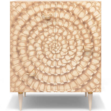 Комод Терра Классик с 2 полками Айвори