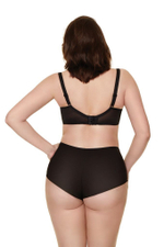 Высокие трусики Ciao в горошек (Размер: 38) (Цвет: черный)