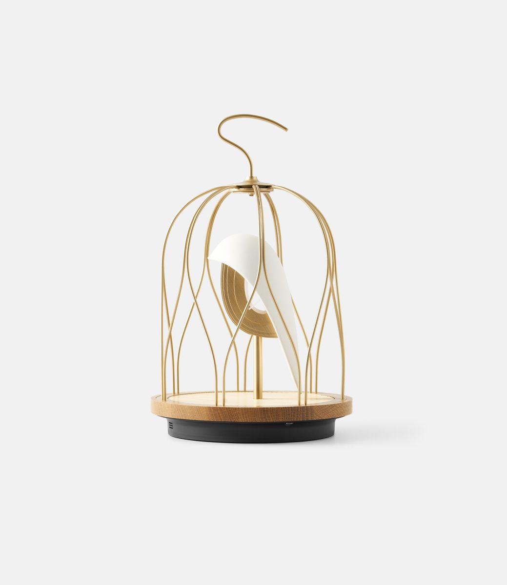 Daqi Concept Jingoos Ivory White — акустический светильник