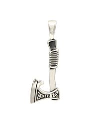 Секира Перуна подвеска из мельхиора