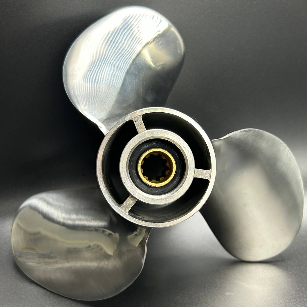 Гребной винт Yamaha 20-30, F20-25 (3x9-7/8x14) (Сталь)