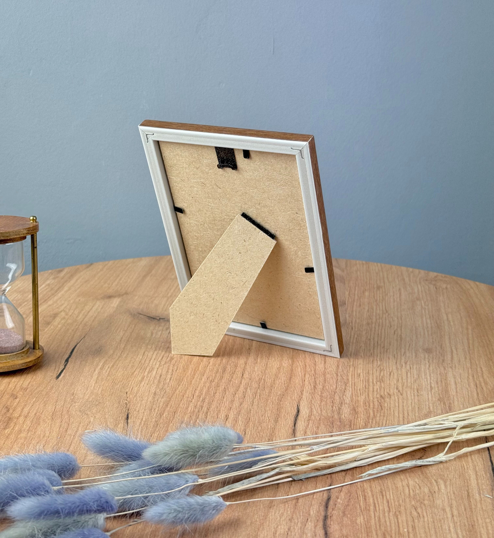 Фоторамка 10х15 см коричневая, арт. 1015.636565