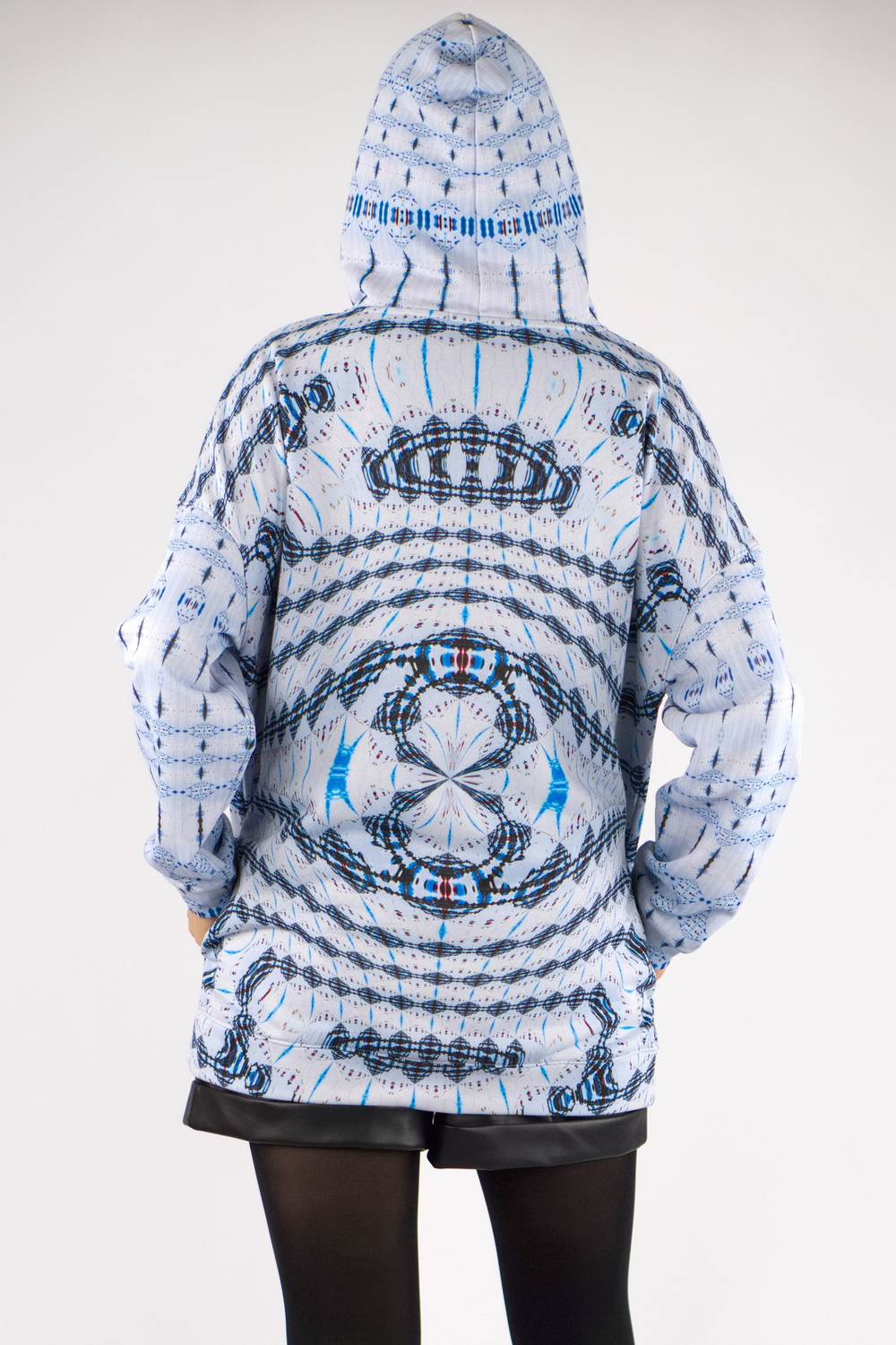 Зип худи «Без названия», принт по мотивам картины «Без названия» Жана-Мишеля Баския