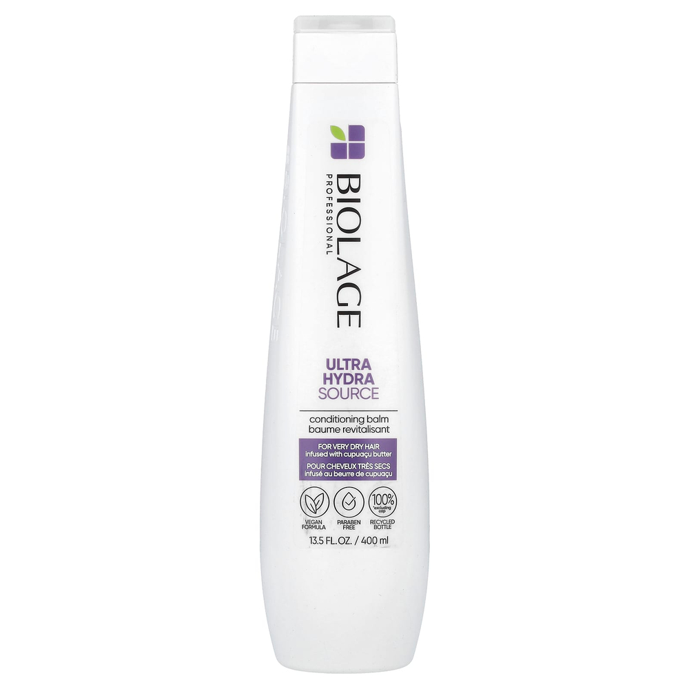 Biolage, Ultra Hydra Source, кондиционирующий бальзам для очень сухих волос, 400 мл (13,5 жидк. унц.)