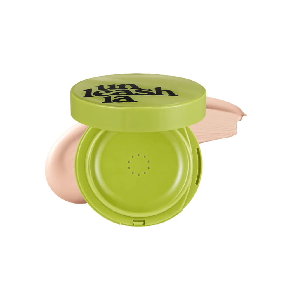 Unleashia Satin Wear Healthy Green Cushion 21N