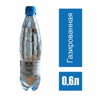 Вода минеральная СТМ газированная 0,6л