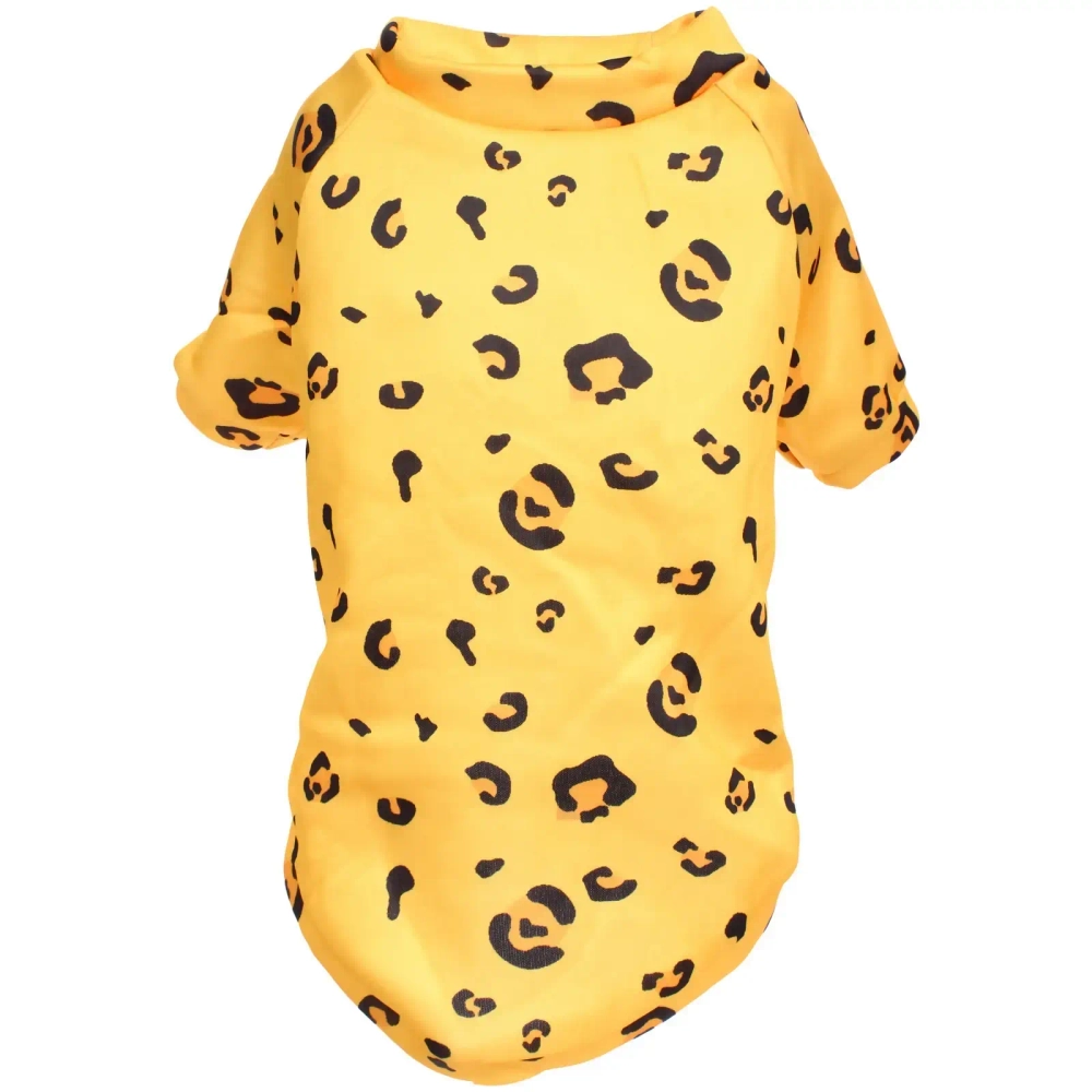 Кофта - толстовка для мелких пород собак «BRO Style», принт леопард, р 2XL