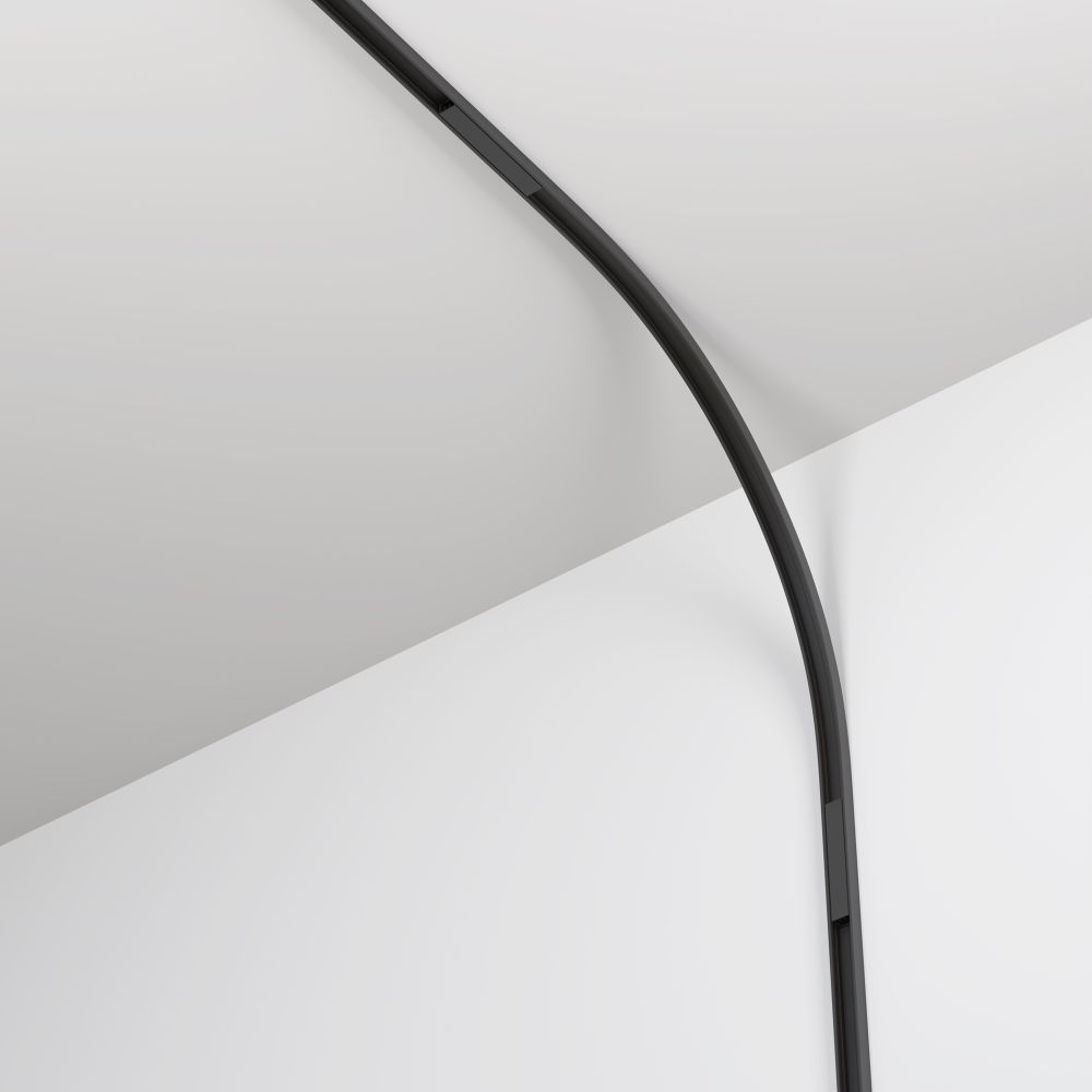 Коннектор радиусный внутренний R300 Maytoni   TRA172ICL-R300-11B