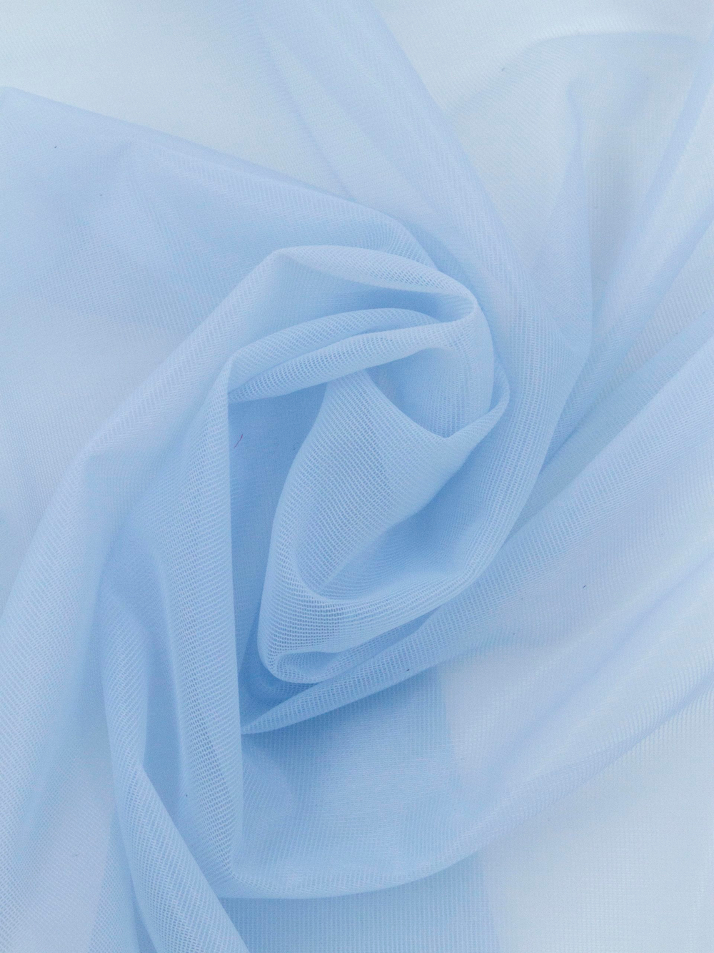 Сетка корсетная голубая метражом (Турция)