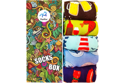 Носки мужские Funfur Lighthouse в наборе 5 пар