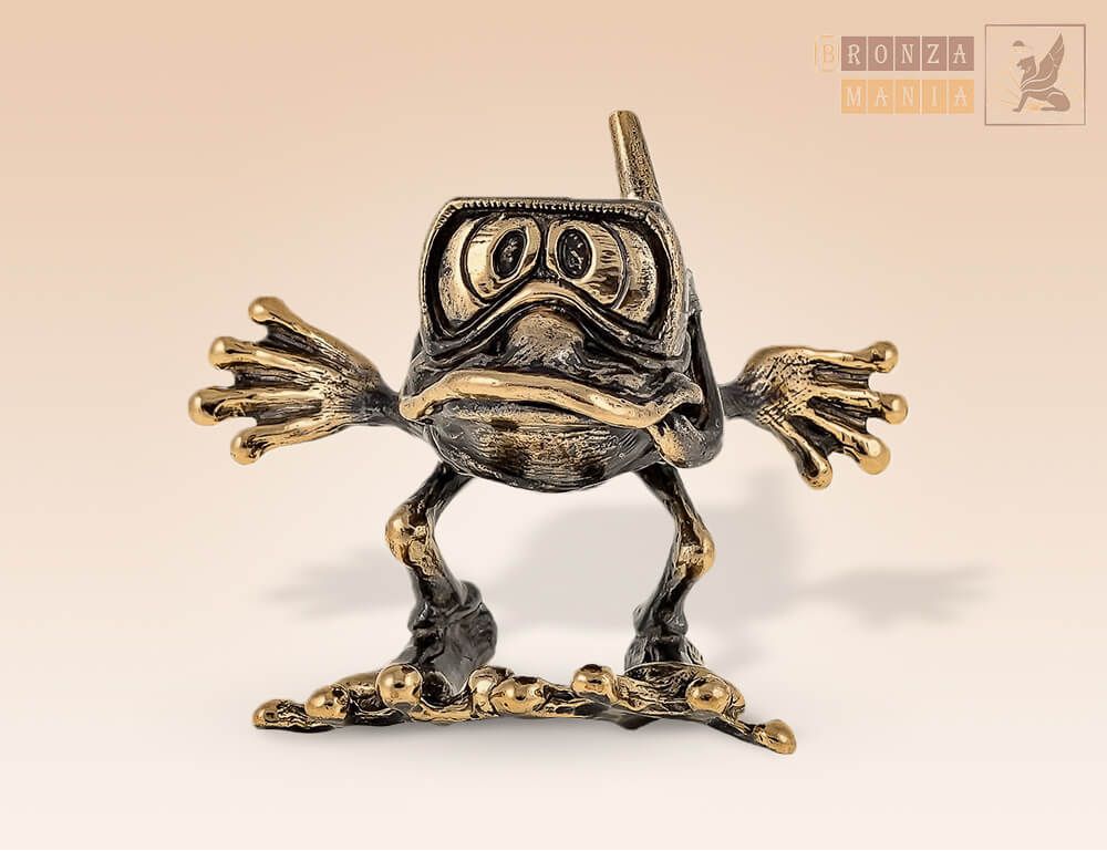 фигурка Лягушка Дайвер