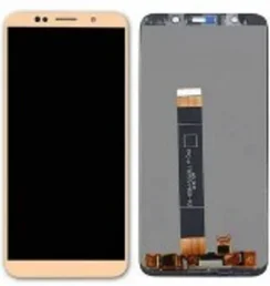 Дисплей для Huawei Enjoy 8 / Y7 Prime 2018 в сборе с тачскрином на рамке (Gold)