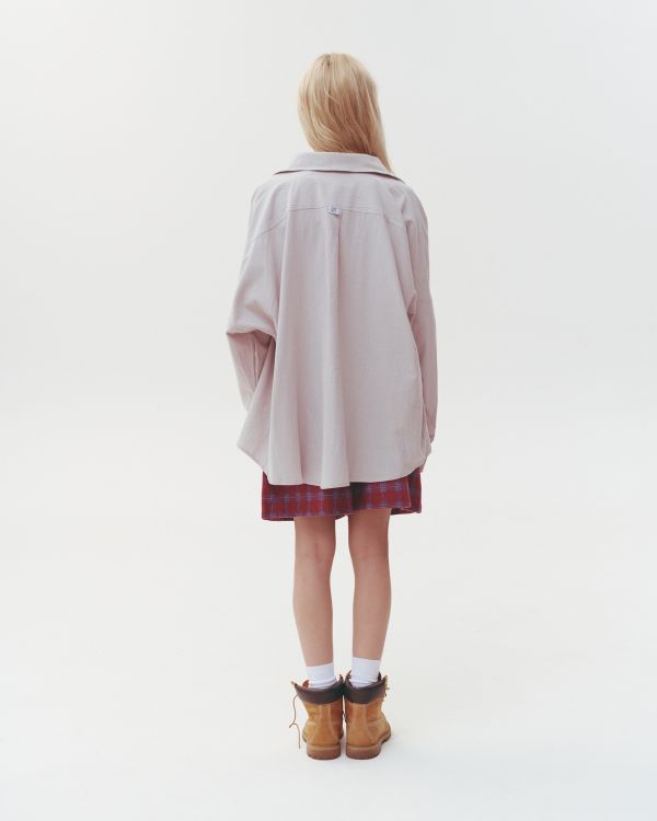 Рубашка Quiet Gray базовая серая - фото 4