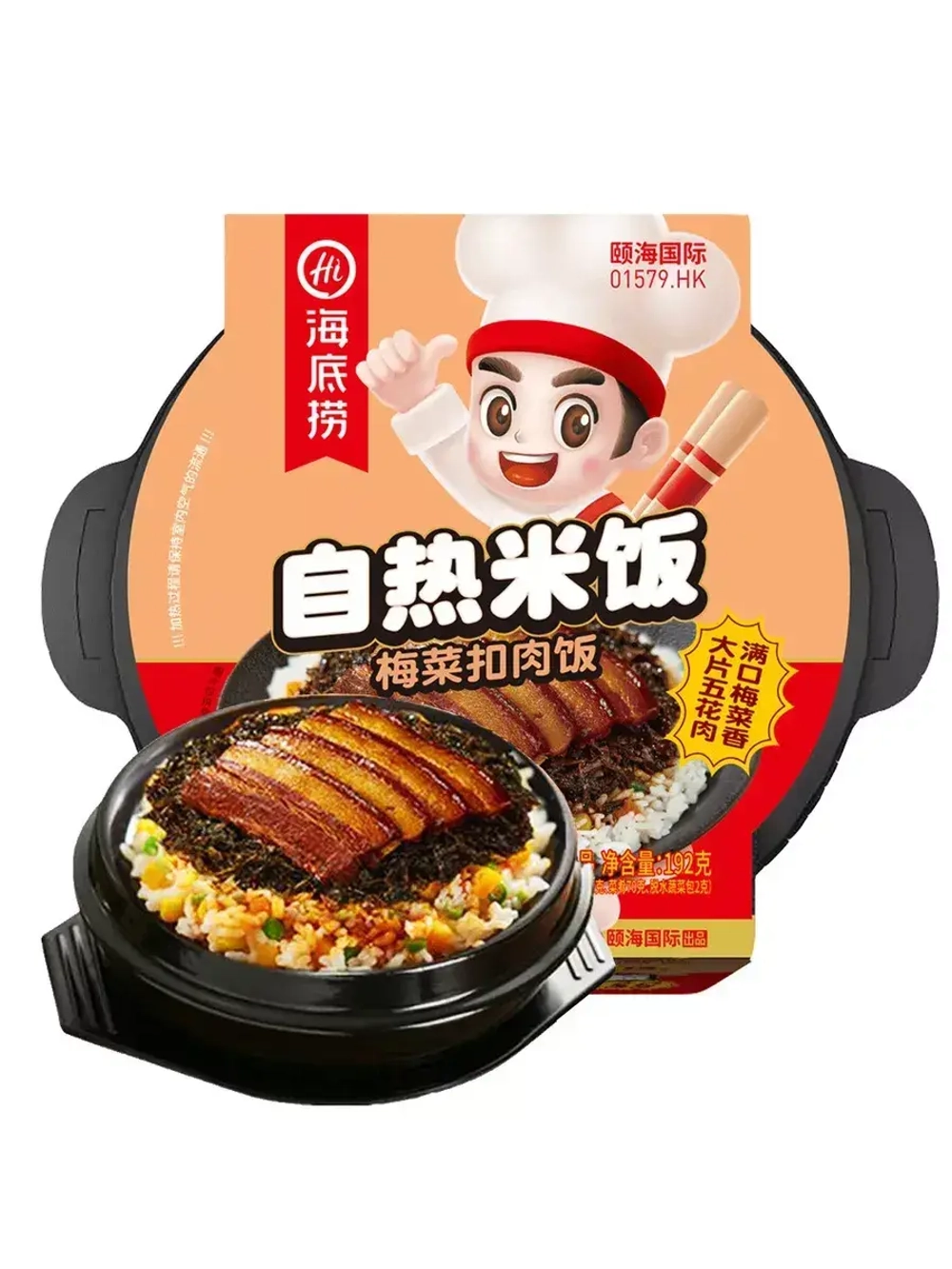 Саморазогревающийся рис Haidilao со вкусом Свинины 272 г