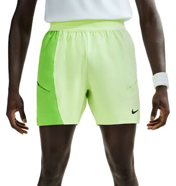 Мужские теннисные шорты Nike Court Slam Dri-FIT Alcaraz - light liquid lime/mean green/black