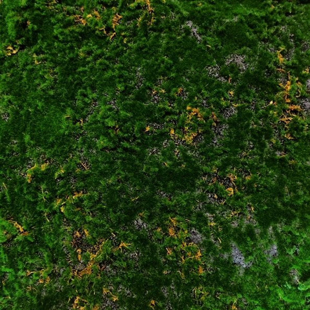 Мох искусственный "Лесной" Дизайн 8, ширина 2м, рулон 5м