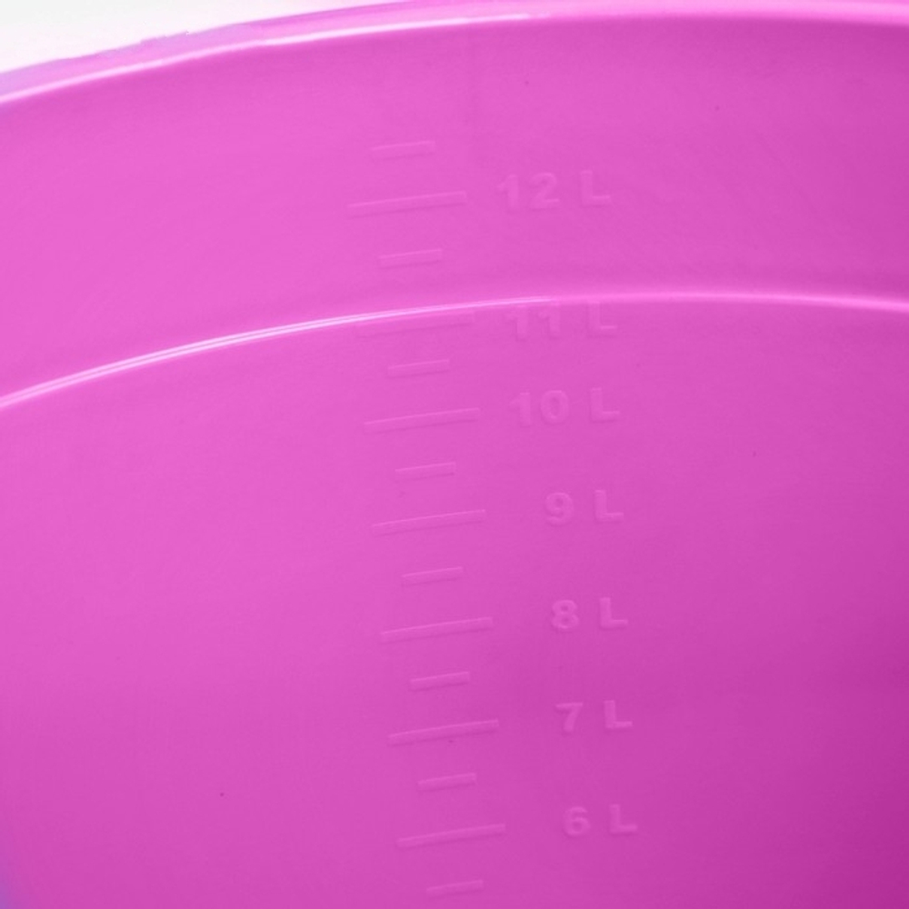 Набор для детей (ванночка, горшок, горка для купания, ковш, ведро) розовый арт. 12019 ДУНЬЯ