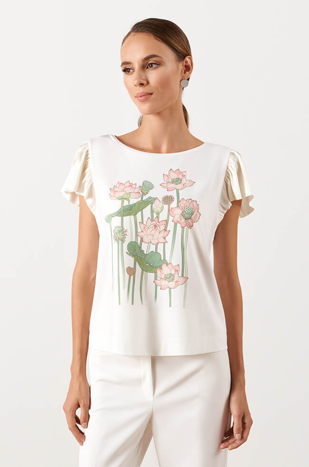 23026 Джемпер женский (молочный)