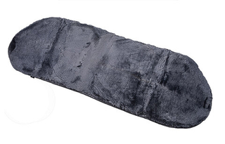 Накидка сидения МЕХ натур - Нижняя задняя Coolpart (1шт) - MAXIMAL Австралия 140*50 ABS-BL черная