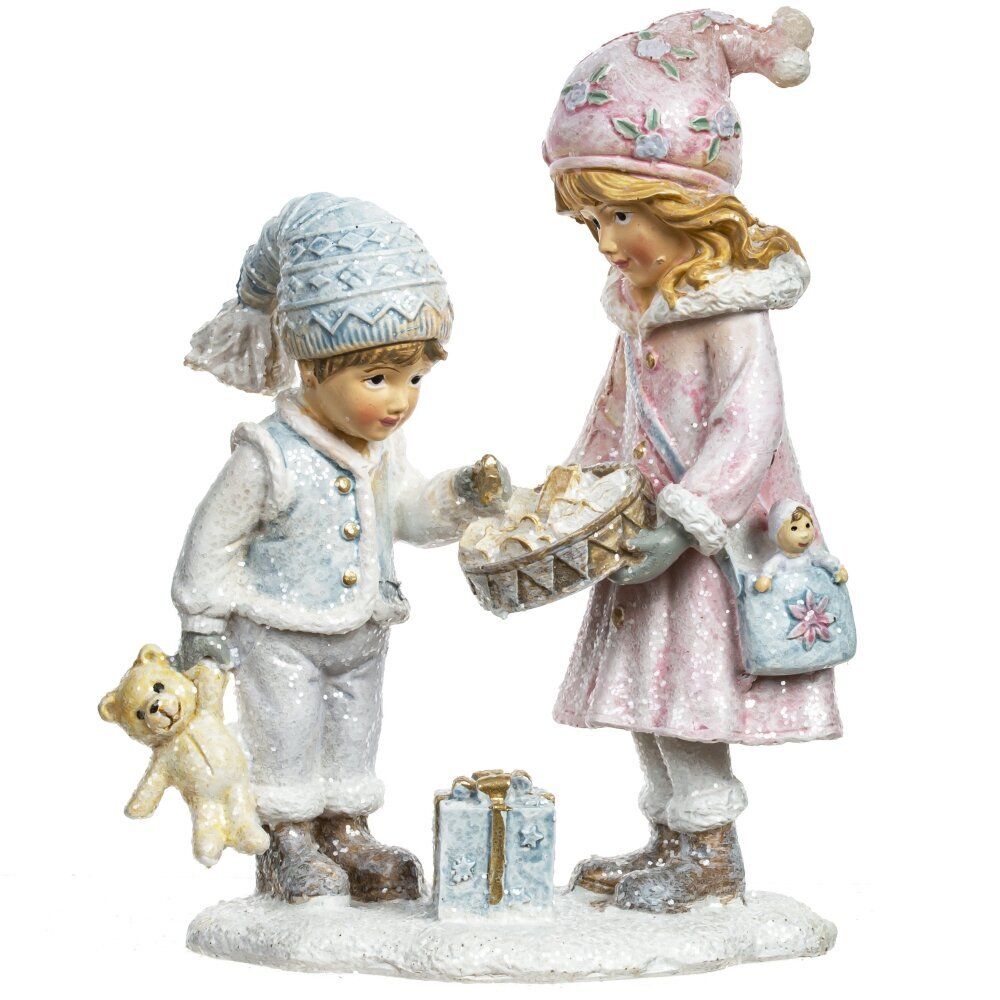 GAEM Фигурка декоративная "Дети", L10 W5 H12,5 см