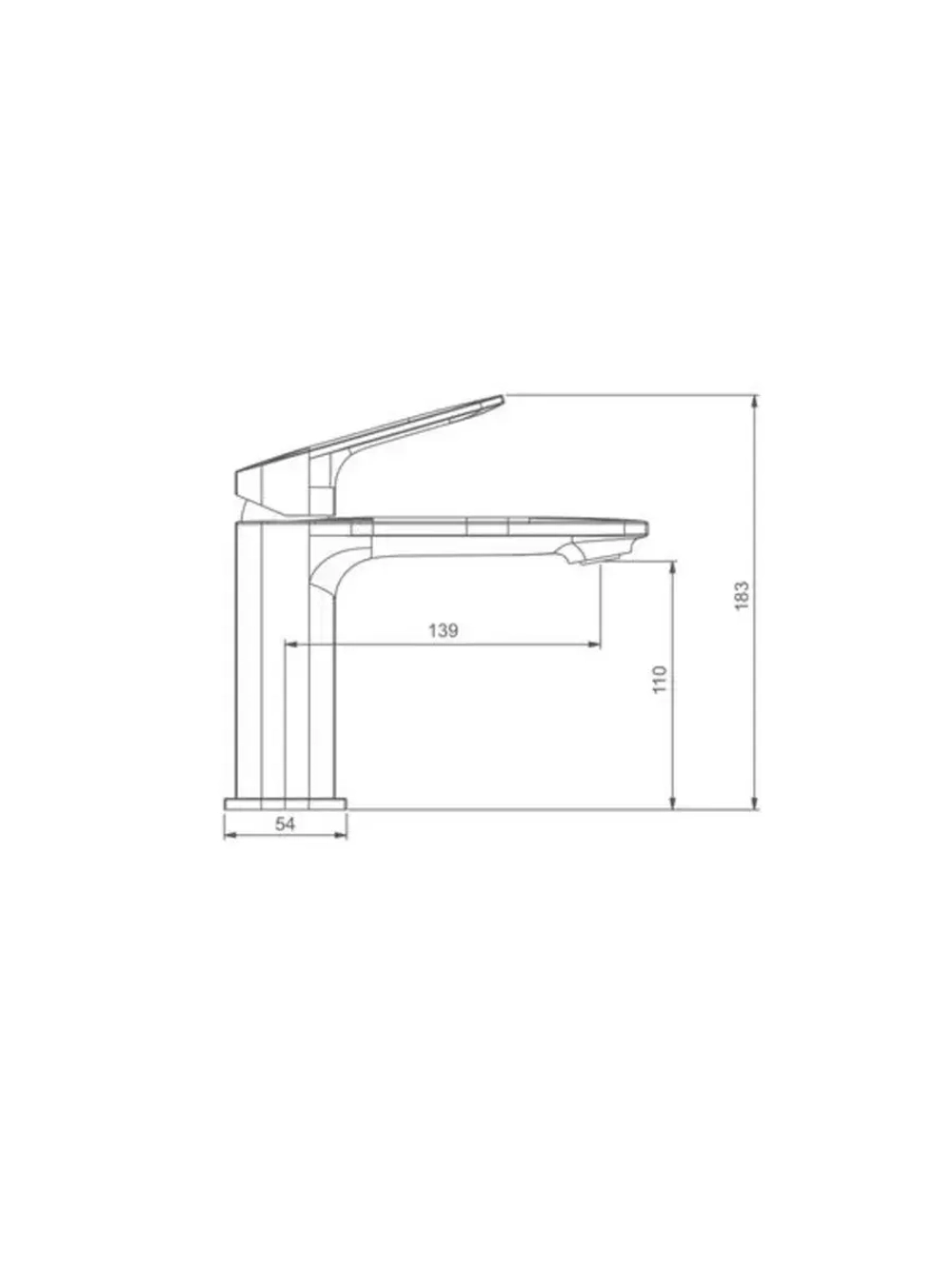 Смеситель для раковины GAPPO G1028