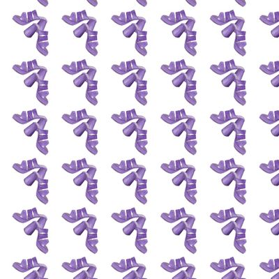 Фиолетовые босоножки. Бесшовный рисунок для упаковки обуви