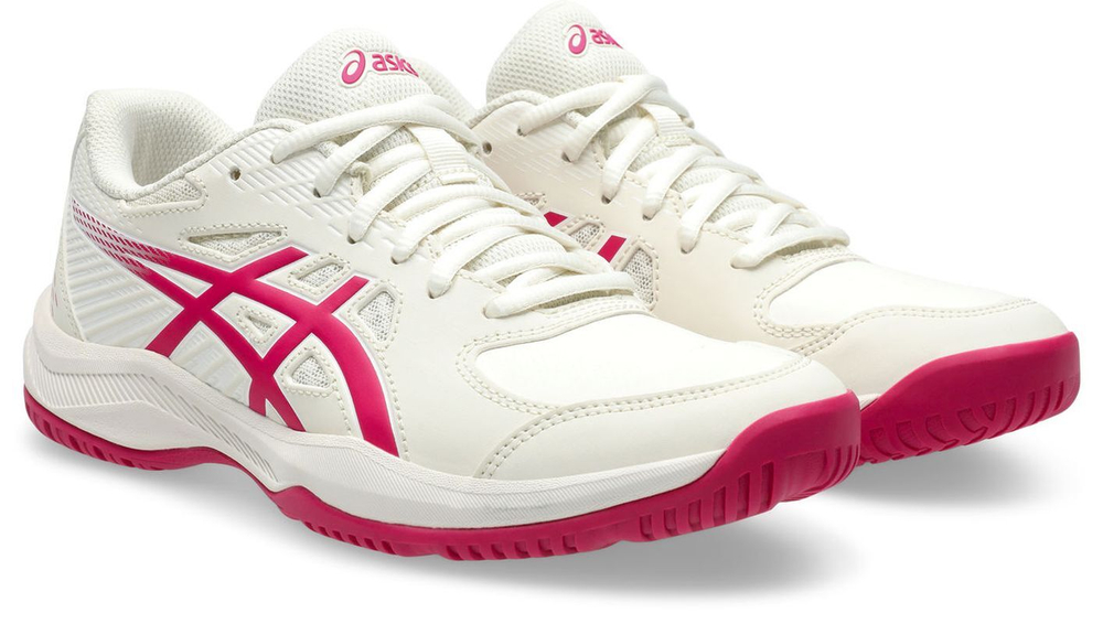 Женские Кроссовки теннисные Asics Court Slide 4 - cream/bright rose
