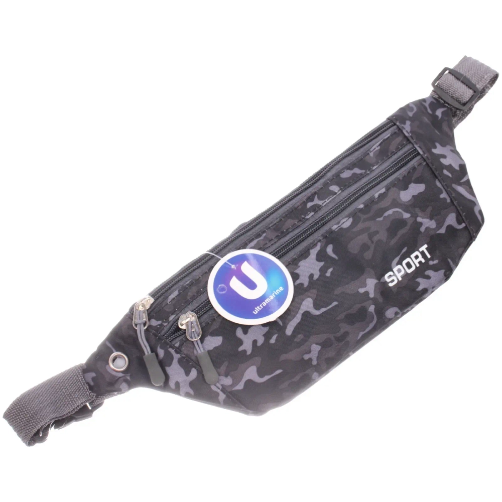 Сумка на пояс для документов и телефона «Ultramarine - Street sports», яркое хаки, микс 4 цвета, 34*11,5*19,5см