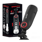 Автоматический мастурбатор-вагина 28,5см с поступательными движениями и звуковым сопровождением JamyJob Gravity Thrusting Moaning Masturbator