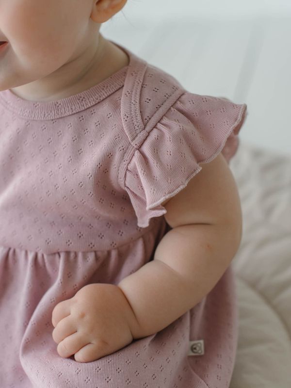 Платье-боди с крылышками 