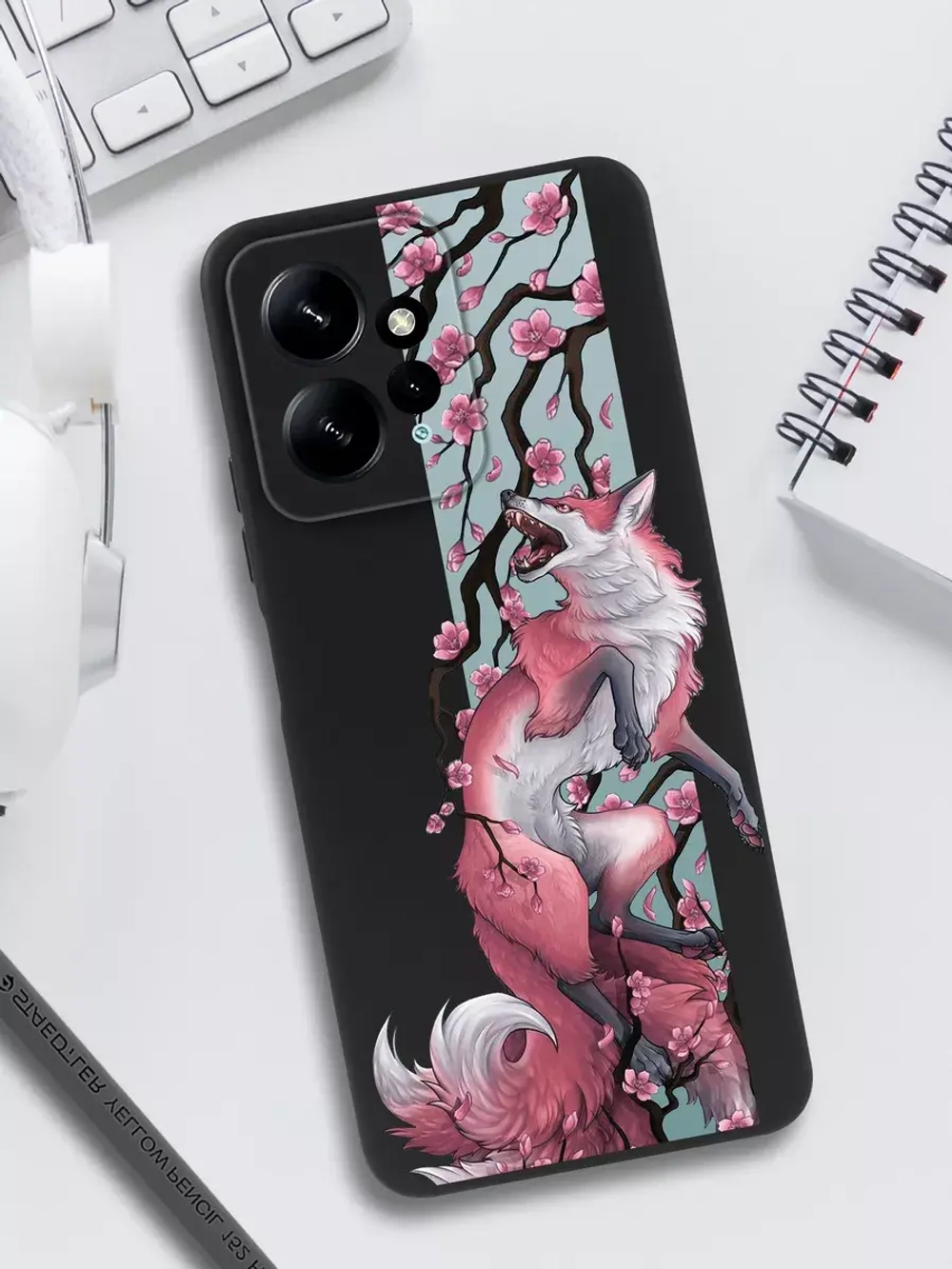 Чехол для Xiaomi Redmi Note 12 4G с принтом