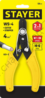 STAYER WS 0.75–2.5мм2 Стриппер для снятия изоляции (23338-13)