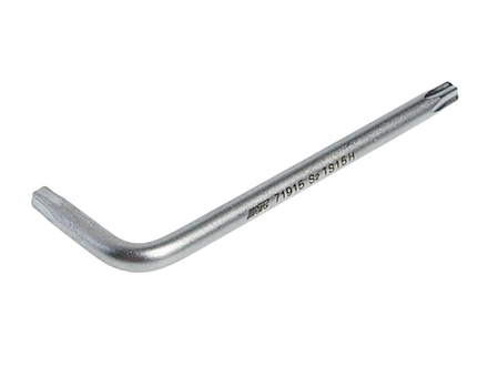 Ключ TORX Г-образный TS15H 5-гранный L=54мм JTC