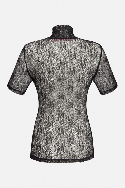 Топ из жатой сетки