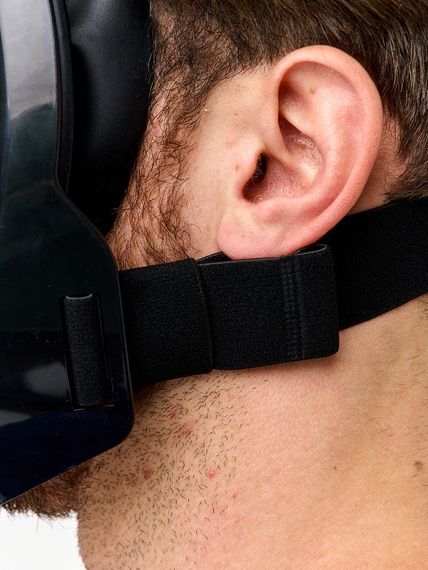 Маска полнолицевая Sargan Планета океан 2.0 черный/черный