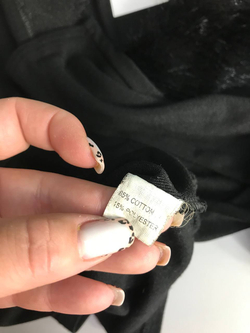 Джемпер на молнии с оригинальным воротником, визуально 46 размер