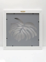 Панно резное в раме