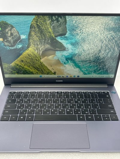 Ноутбук HUAWEI MateBook D14 (NBL-WAQ9R) Space Grey 14" /AMD Ryzen 5 3500U/RAM 8GB/SSD 512 ГБ/Radeon Vega 8/1920*1080/Windows 11/Подсветка кл-ры: нет/космический серый. Состояние: Уценка/царапина на матрице